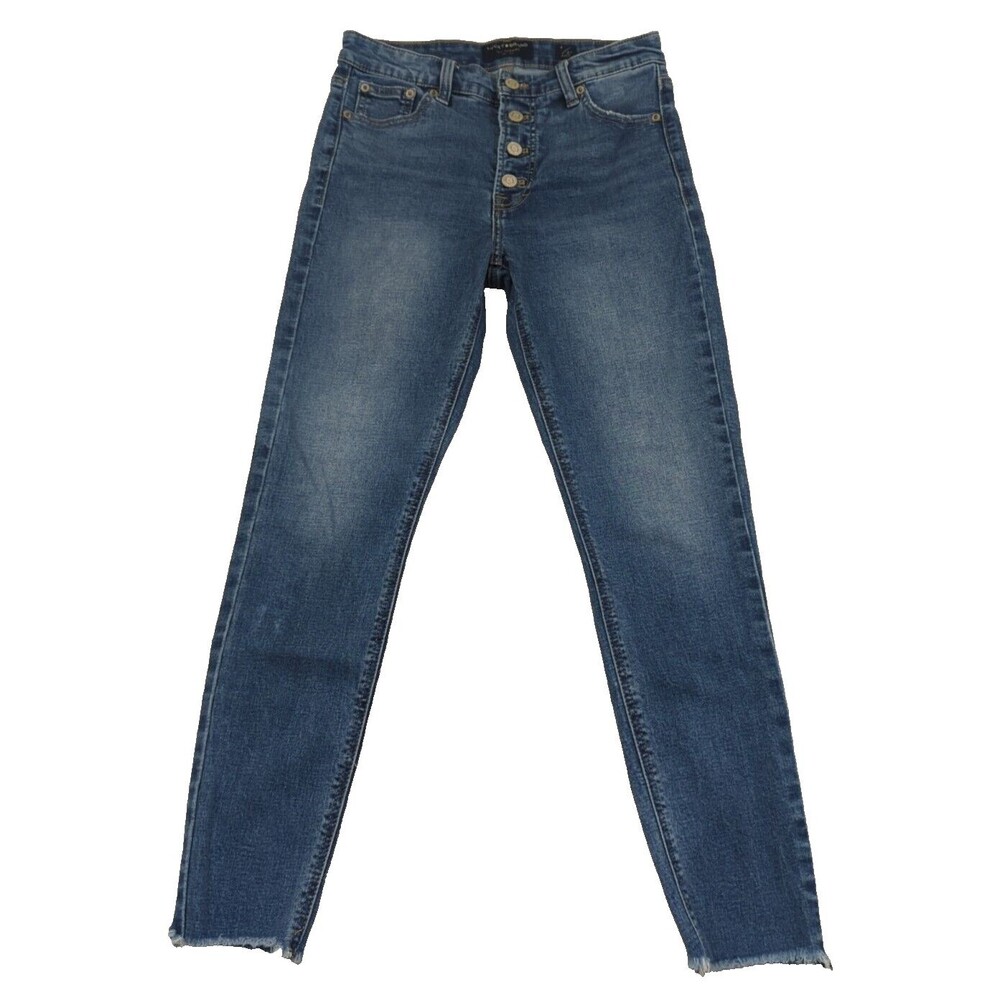 Lucky Brand Womens Jeans Button Fly 4/27A  Bridgette Skinny Ankle 26x25